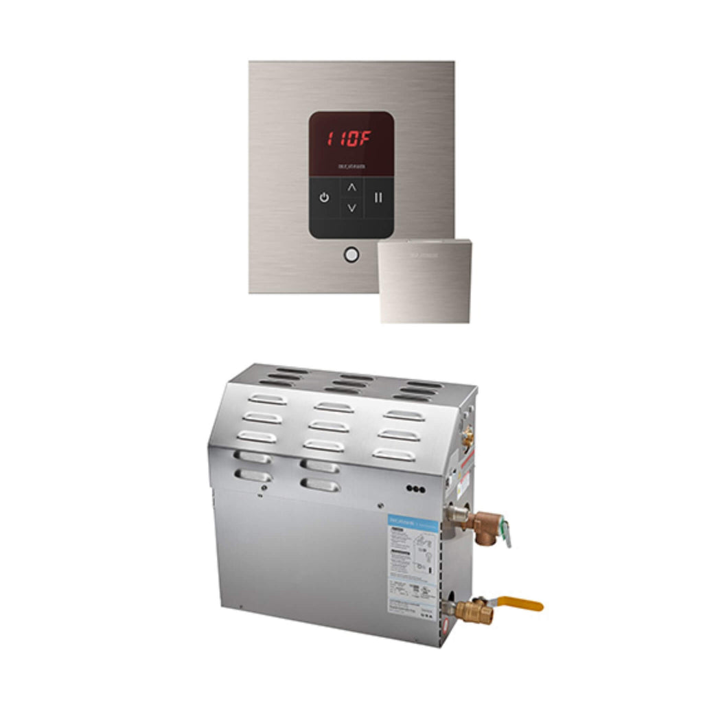 Mr.Steam iTempo Steam Shower Generator Package (SAK84052) - Saksby Wholesale - Brushed Nickel View