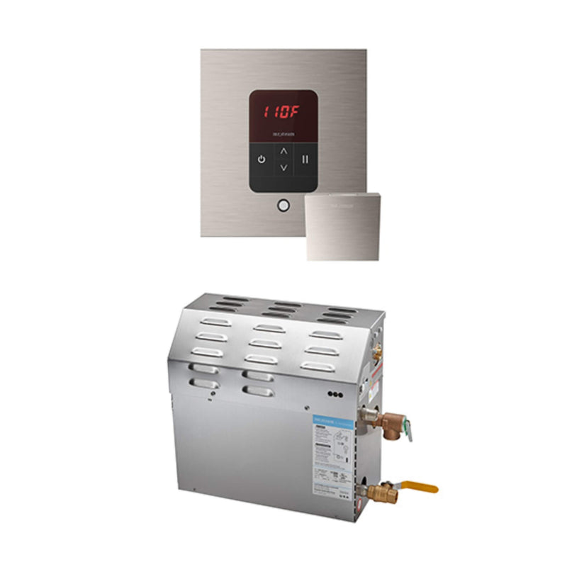Mr.Steam iTempo Steam Shower Generator Package (SAK84052) - Saksby Wholesale - Brushed Nickel View