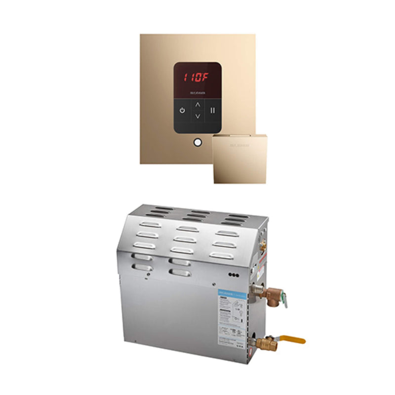 Mr.Steam iTempo Steam Shower Generator Package (SAK84052) - Saksby Wholesale - Polished Gold View