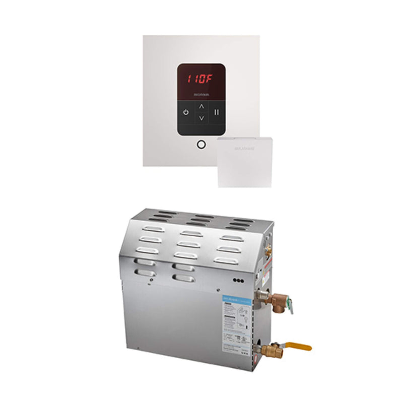 Mr.Steam iTempo Steam Shower Generator Package (SAK84052) - Saksby Wholesale - White View