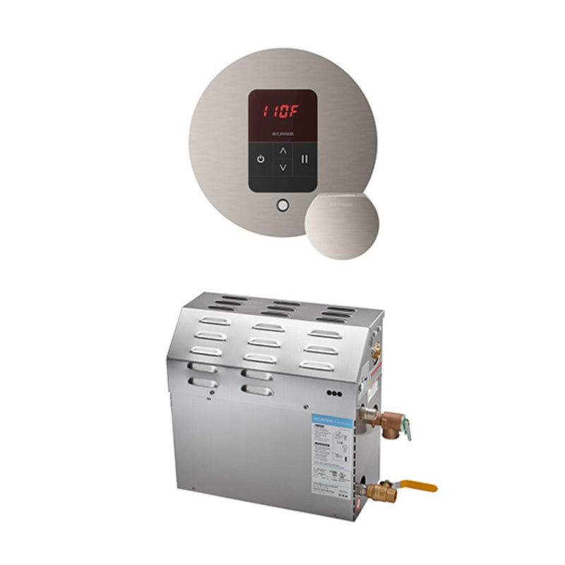 Mr.Steam iTempo Steam Shower Generator Package (SAK84052) - Saksby Wholesale - Brushed Nickel View