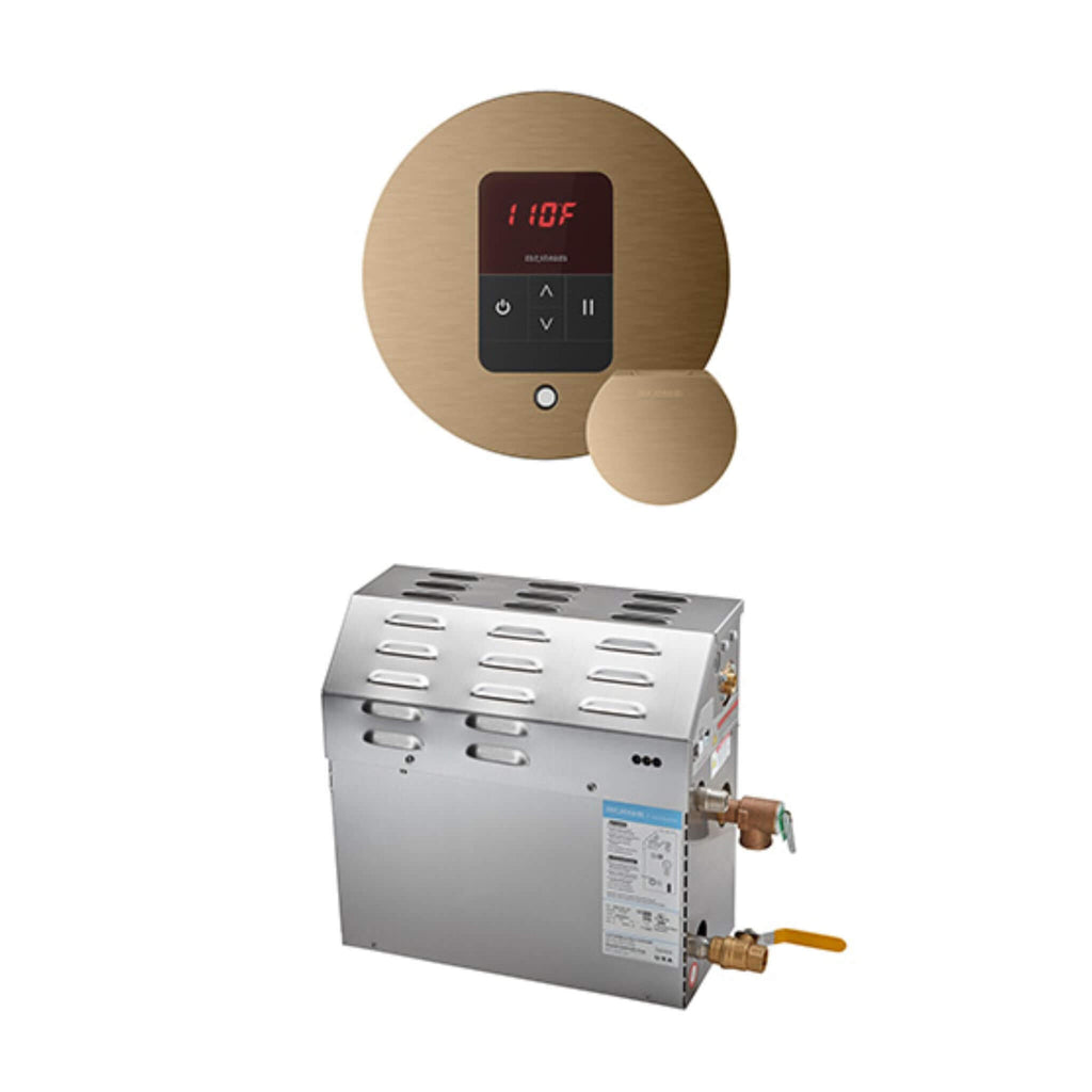 Mr.Steam iTempo Steam Shower Generator Package (SAK84052) - Saksby Wholesale - Brushed Bronze View