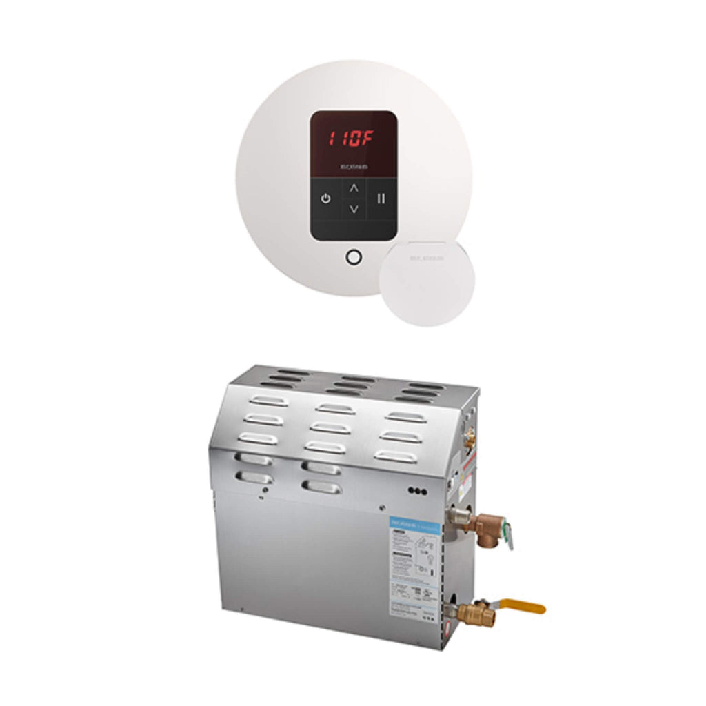 Mr.Steam iTempo Steam Shower Generator Package (SAK84052) - Saksby Wholesale - White View
