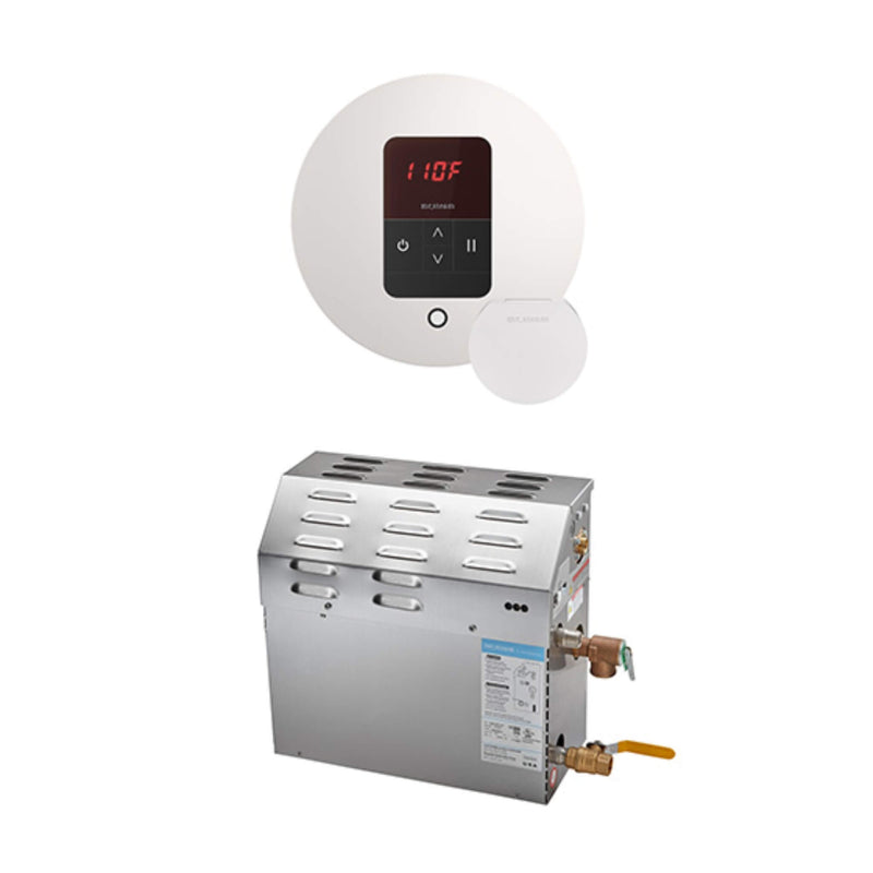 Mr.Steam iTempo Steam Shower Generator Package (SAK84052) - Saksby Wholesale - White View