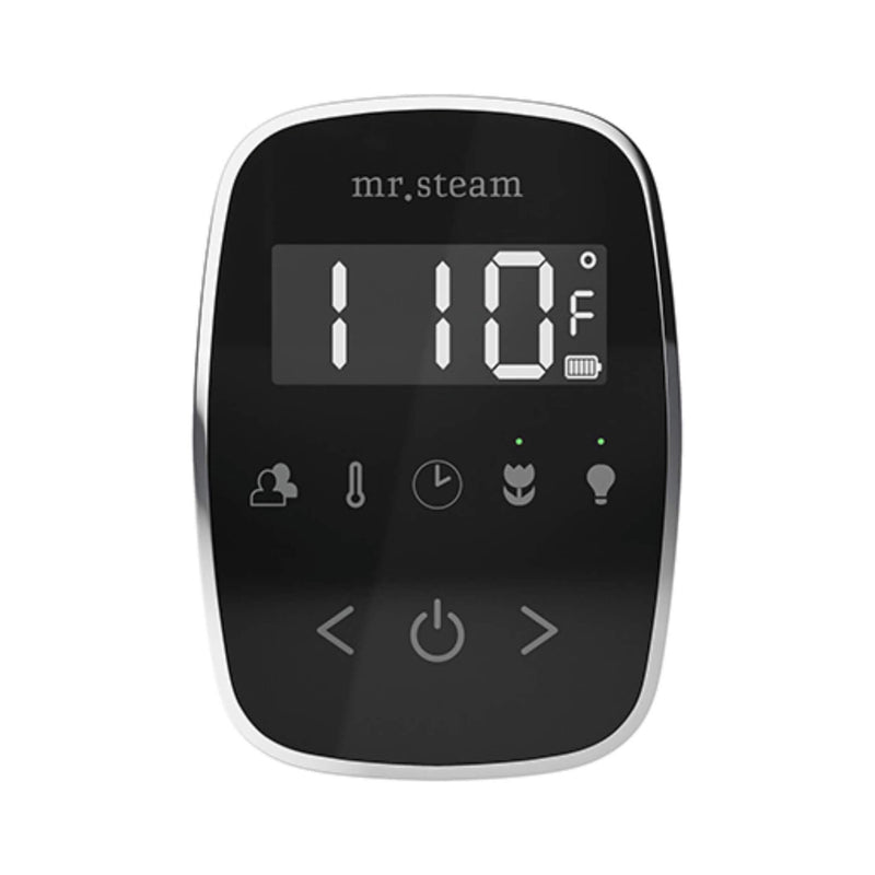 Mr.Steam TempoFlex Steam Shower Control w/ Aroma SteamHead (SAK62841) - Saksby Wholesale - Front View