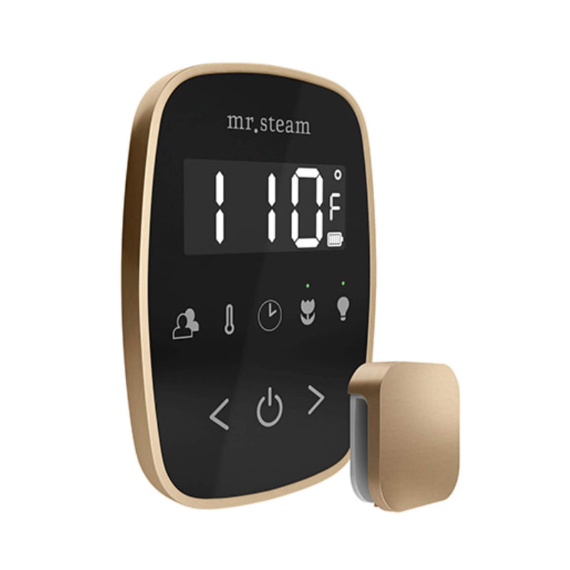 Mr.Steam TempoFlex Steam Shower Control w/ Aroma SteamHead (SAK62841) - Saksby Wholesale - Brushed Bronze View