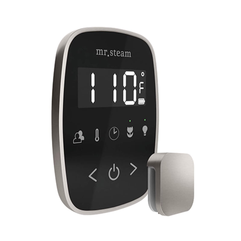 Mr.Steam TempoFlex Steam Shower Control w/ Aroma SteamHead (SAK62841) - Saksby Wholesale - Brushed Nickel  View