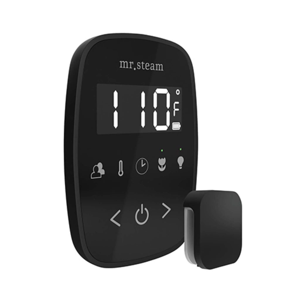 Mr.Steam TempoFlex Steam Shower Control w/ Aroma SteamHead (SAK62841) - Saksby Wholesale - Matte Black   View
