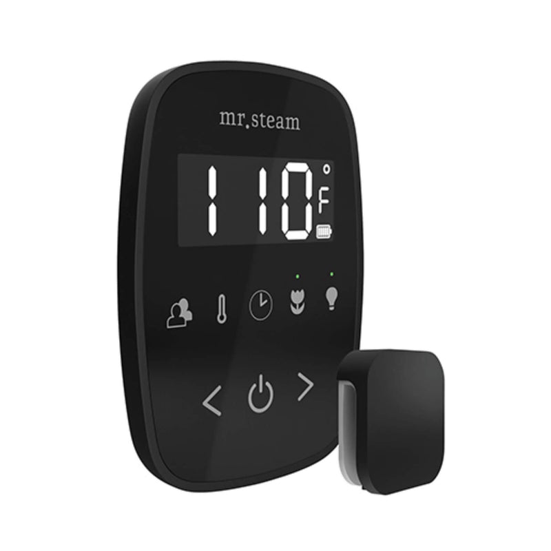 Mr.Steam TempoFlex Steam Shower Control w/ Aroma SteamHead (SAK62841) - Saksby Wholesale - Matte Black   View