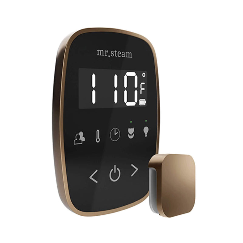 Mr.Steam TempoFlex Steam Shower Control w/ Aroma SteamHead (SAK62841) - Saksby Wholesale - Nouveau Bronze View