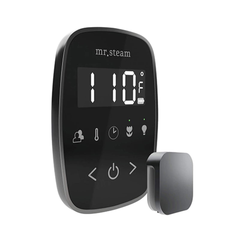 Mr.Steam TempoFlex Steam Shower Control w/ Aroma SteamHead (SAK62841) - Saksby Wholesale - Satin Steel View