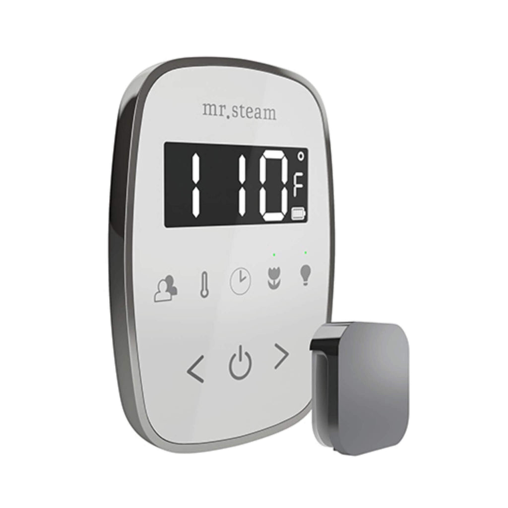 Mr.Steam TempoFlex Steam Shower Control w/ Aroma SteamHead (SAK62841) - Saksby Wholesale - Brilliant Black  View