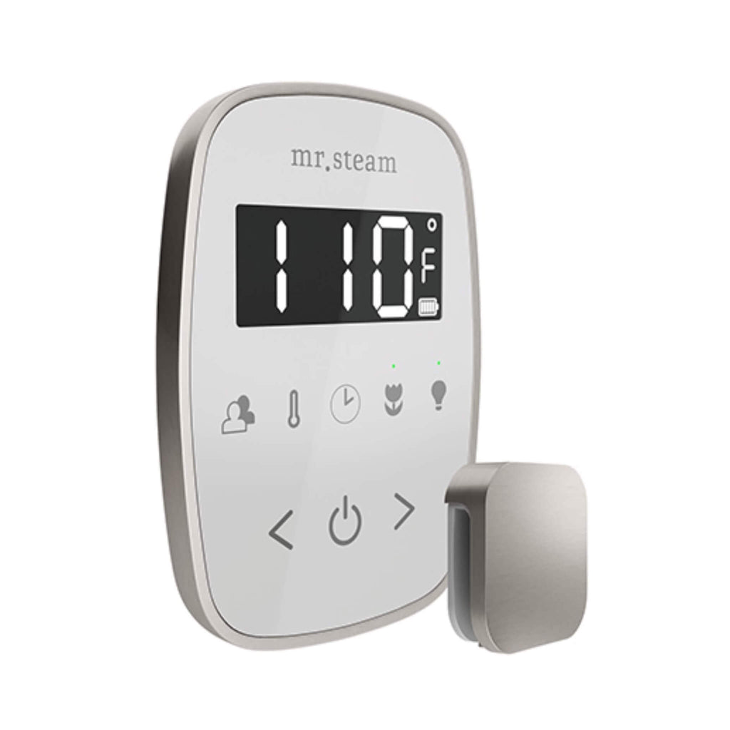 Mr.Steam TempoFlex Steam Shower Control w/ Aroma SteamHead (SAK62841) - Saksby Wholesale - Brushed Nickel  View