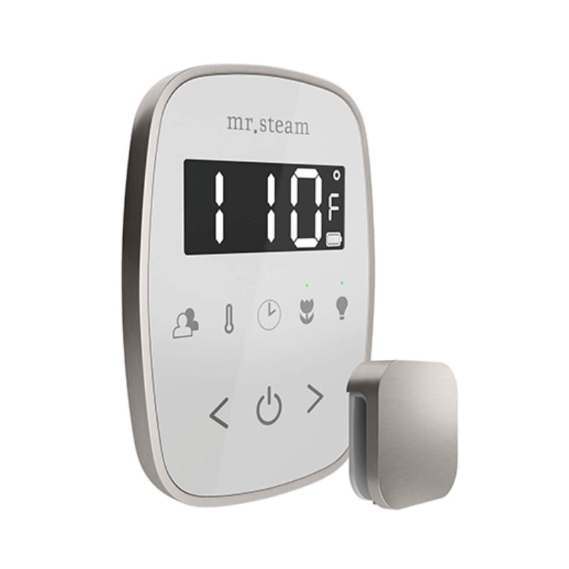 Mr.Steam TempoFlex Steam Shower Control w/ Aroma SteamHead (SAK62841) - Saksby Wholesale - Brushed Nickel  View
