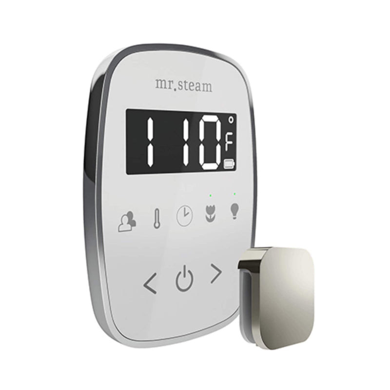 Mr.Steam TempoFlex Steam Shower Control w/ Aroma SteamHead (SAK62841) - Saksby Wholesale - Polished Chrome View
