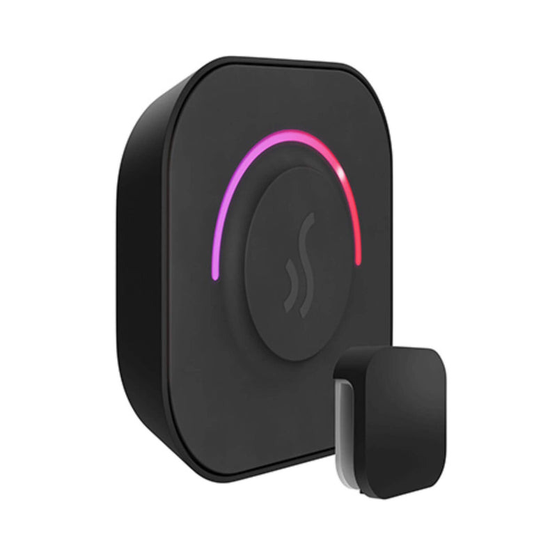 Mr.Steam TempoTouch Steam Shower Control w/ Aroma SteamHead (SAK10429) - Saksby Wholesale - Matte Black View