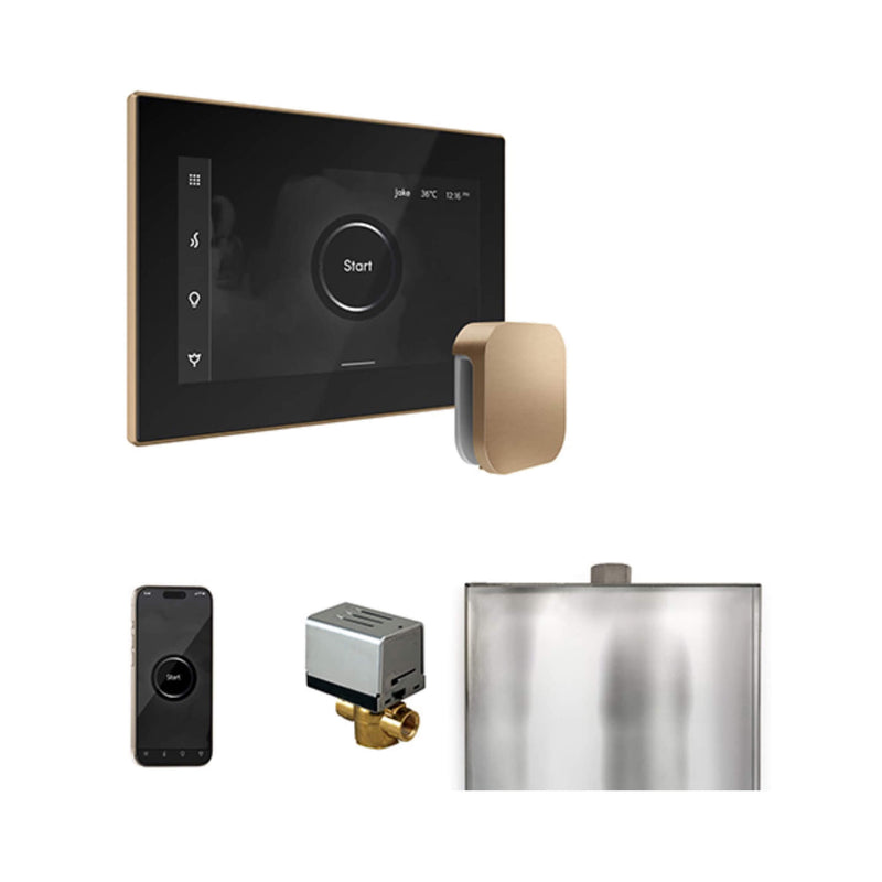 Mr.Steam XButler Steam Shower Control Package w/ iSteamX Control and AutoFlush System (SAK10782) - Saksby Wholesale - Brushed Bronze View