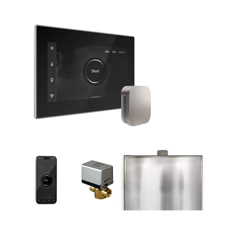 Mr.Steam XButler Steam Shower Control Package w/ iSteamX Control and AutoFlush System (SAK10782) - Saksby Wholesale - Brushed Nickel View