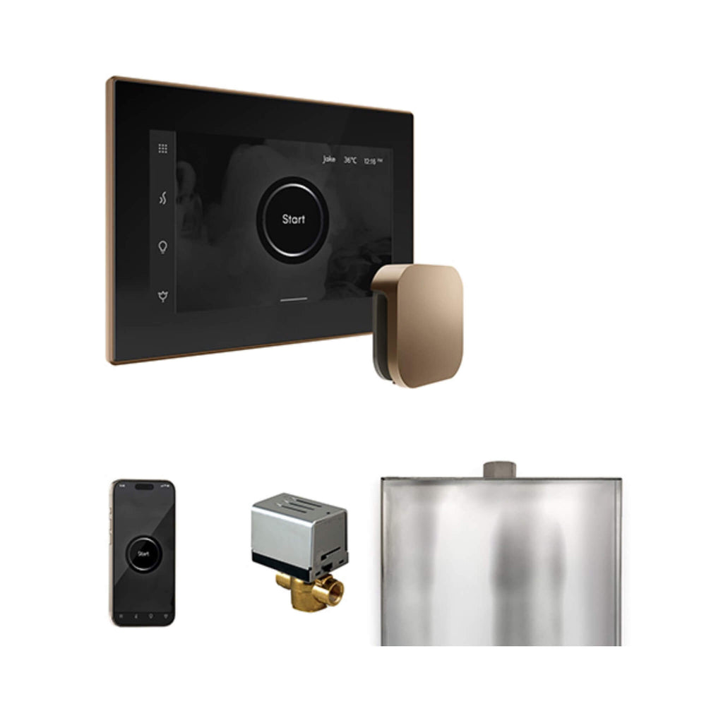 Mr.Steam XButler Steam Shower Control Package w/ iSteamX Control and AutoFlush System (SAK10782) - Saksby Wholesale - Nouveau Bronze View