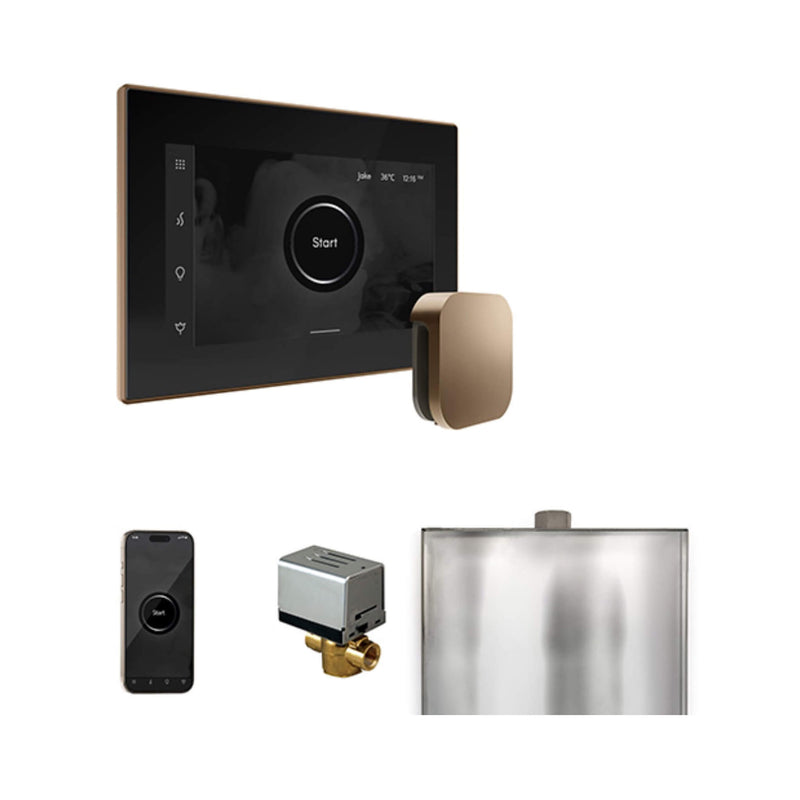 Mr.Steam XButler Steam Shower Control Package w/ iSteamX Control and AutoFlush System (SAK10782) - Saksby Wholesale - Nouveau Bronze View