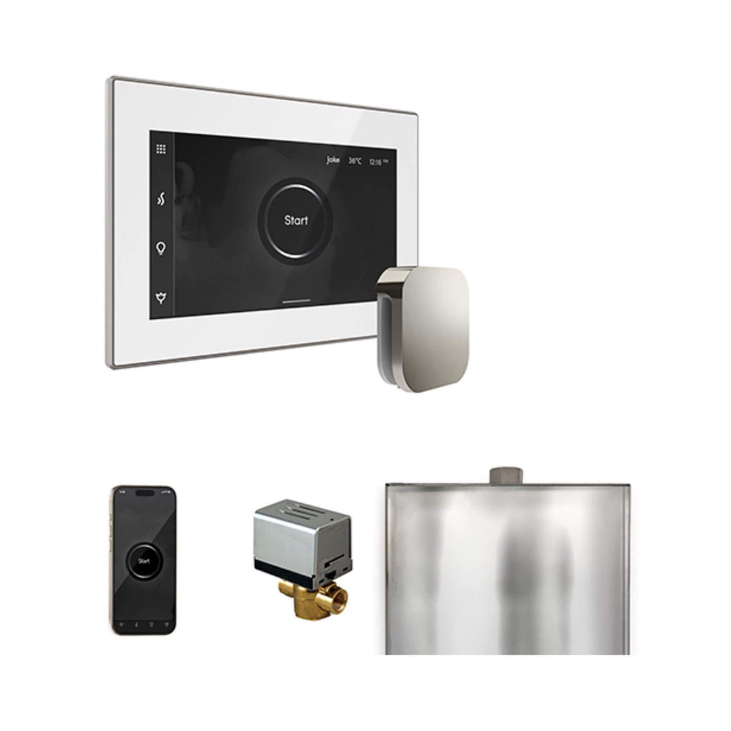 Mr.Steam XButler Steam Shower Control Package w/ iSteamX Control and AutoFlush System (SAK10782) - Saksby Wholesale - Polished Chrome View