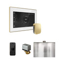 Mr.Steam XButler Steam Shower Control Package w/ iSteamX Control and AutoFlush System (SAK10782) - Saksby Wholesale - Satin Brass View