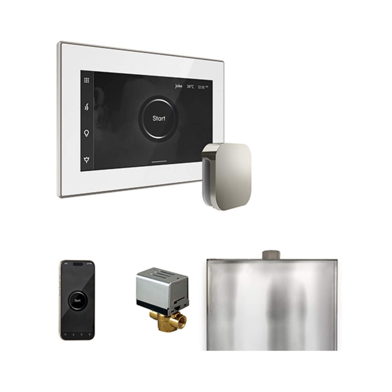 Mr.Steam XButler Steam Shower Control Package w/ iSteamX Control and AutoFlush System (SAK10782) - Saksby Wholesale - Polished Nickel View