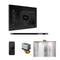 Mr.Steam XButler Steam Shower Control W/ iSteamX Control & Linear SteamHead (SAK58915) - Saksby Wholesale - Brilliant Black View