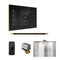 Mr.Steam XButler Steam Shower Control W/ iSteamX Control & Linear SteamHead (SAK58915) - Saksby Wholesale - Satin Brass View