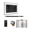Mr.Steam XButler Steam Shower Control W/ iSteamX Control & Linear SteamHead (SAK58915) - Saksby Wholesale - Brilliant Black View