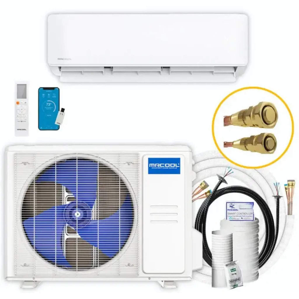 MrCool DIY 4th Gen 12K BTU 22 Seer Ductless Mini Split AC And Heat Pump [DIY-12-HP-WM-115C25] (SAK59306) SAKSBY - Accessories View