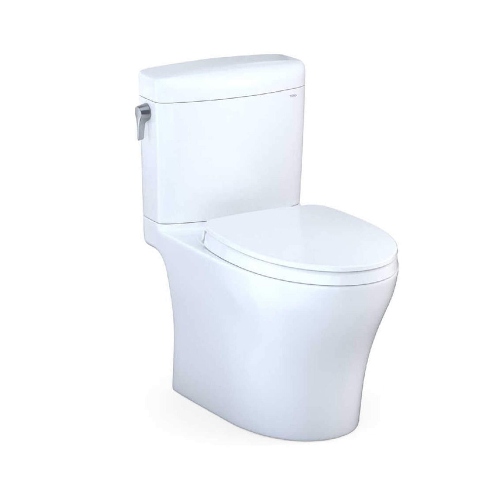 [MS436124CEMFGN#01] TOTO Aquia IV Cube Dual Flush Universal Height Toilet With Soft Close Bidet Seat (SAK57519) - Saksby Wholesale - 
Right Side View