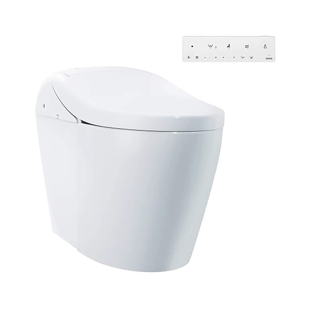 [MS7631CEMFG#01] Toto Washlet G5A Integrated Smart Toilet - 1.2 GPF/1.0 GPF (SAK17438) - Saksby Wholesale - Side View