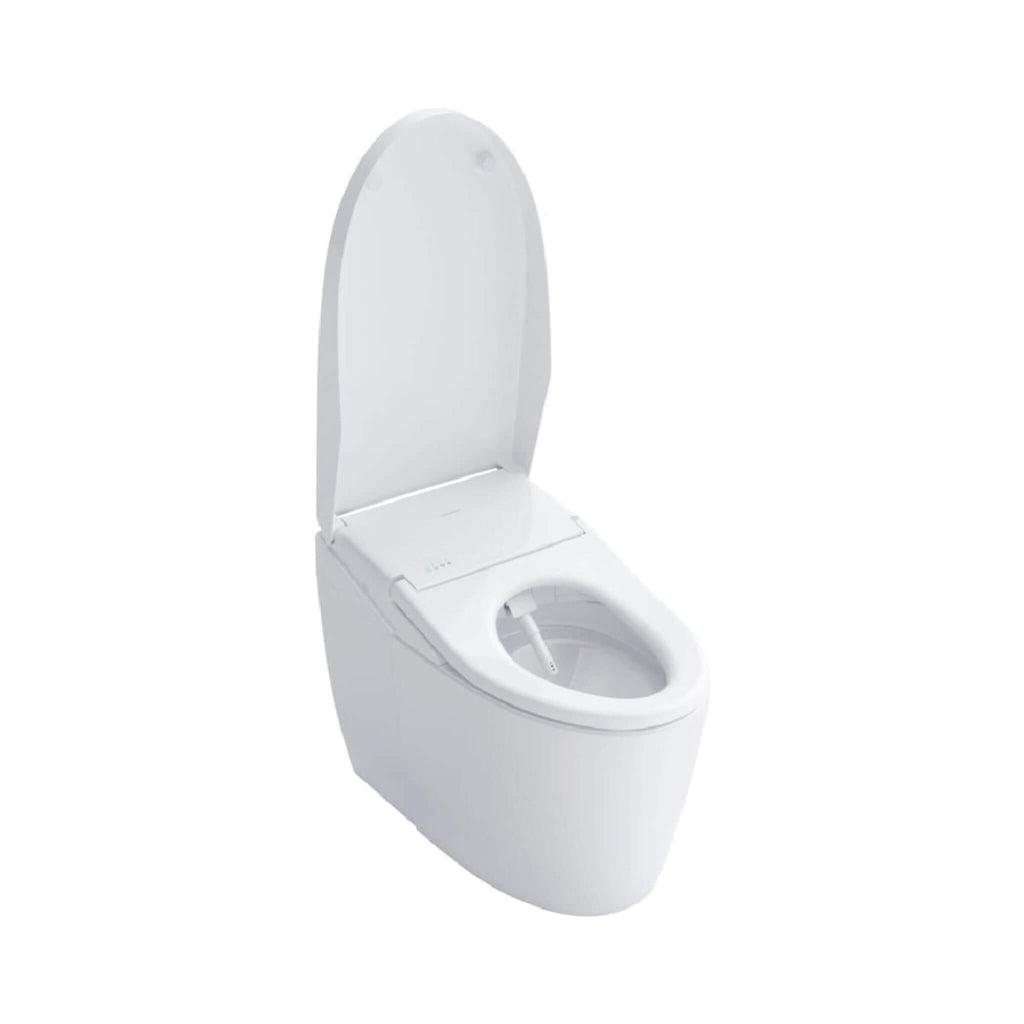 [MS8551CUMFG#01] TOTO Neorest AS 1.0 GPF Dual Flush One Piece Elongated Toilet With Integrated Smart Bidet Seat (SAK10368) - Saksby Wholesale - Front Right Side View