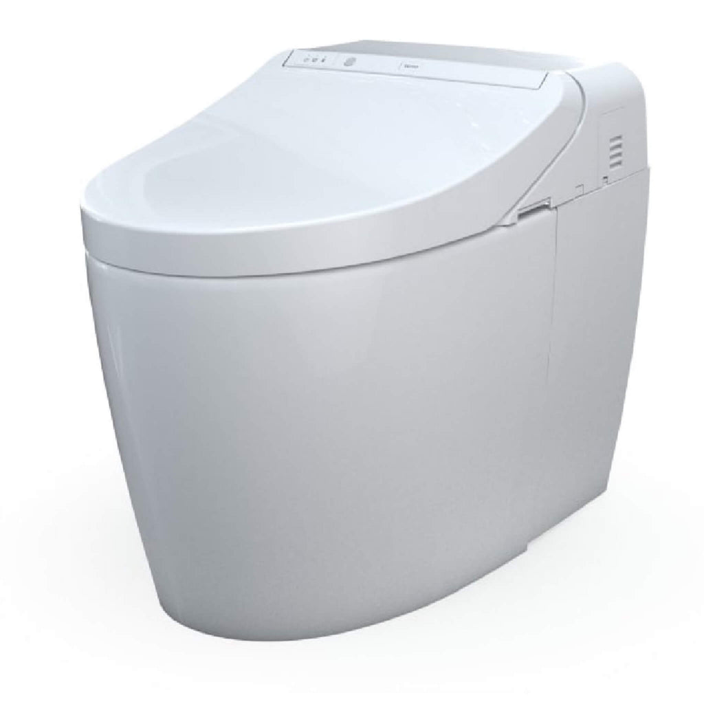 TOTO Washlet G450 With 1.0 GPF And 0.8 GPF Dual Flush Integrated Smart Toilet (SAK56983) - Front Left View