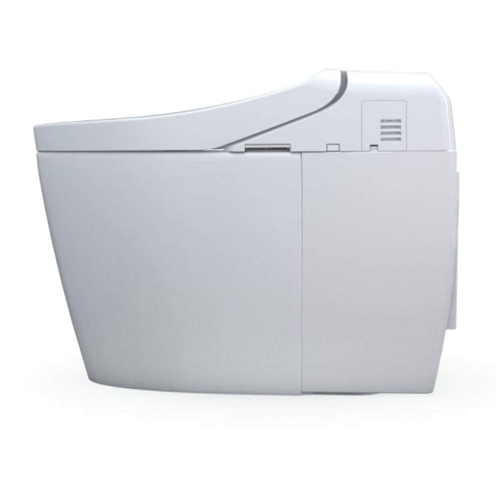 TOTO Washlet G450 With 1.0 GPF And 0.8 GPF Dual Flush Integrated Smart Toilet (SAK56983) - Left View
