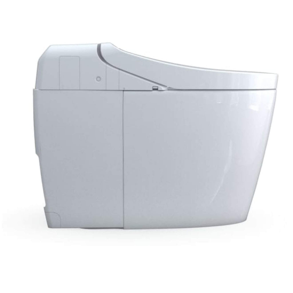 TOTO Washlet G450 With 1.0 GPF And 0.8 GPF Dual Flush Integrated Smart Toilet (SAK56983) - Left View