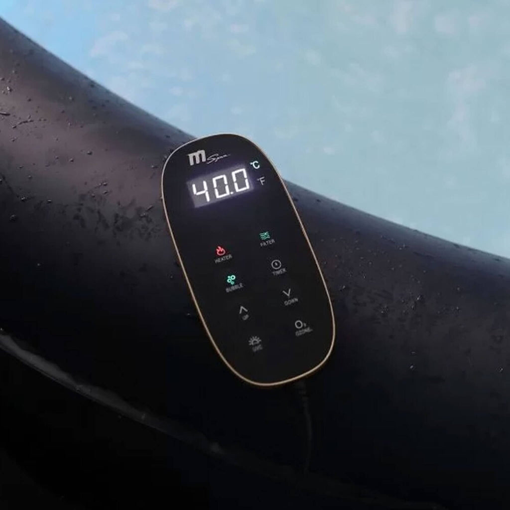 MSpa Aurora Urban Series Six-Person Inflatable Round Hot Tub With Hydro Massage [U-AU061] (SAK19375) - Saksby Wholesale - Control