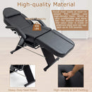 Multi-Purpose 3-Section Adjustable Massage Tattoo Chair With Stool (SAK35617) - Saksby Wholesale - Qaulity Material View