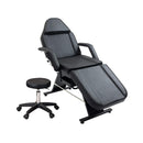 Multi-Purpose 3-Section Adjustable Massage Tattoo Chair With Stool (SAK35617) - Saksby Wholesale - Right View
