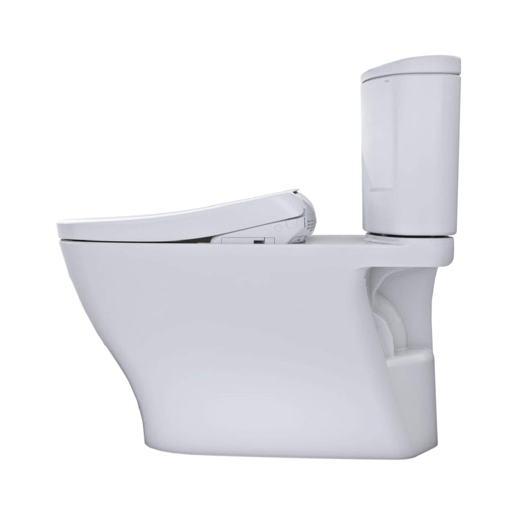 [MW4424726CEFG#01] TOTO Nexus 1.28 GPF Elongated Chair Height Toilet With Washlet S7 (SAK15604) - Saksby Wholesale - Left Side View