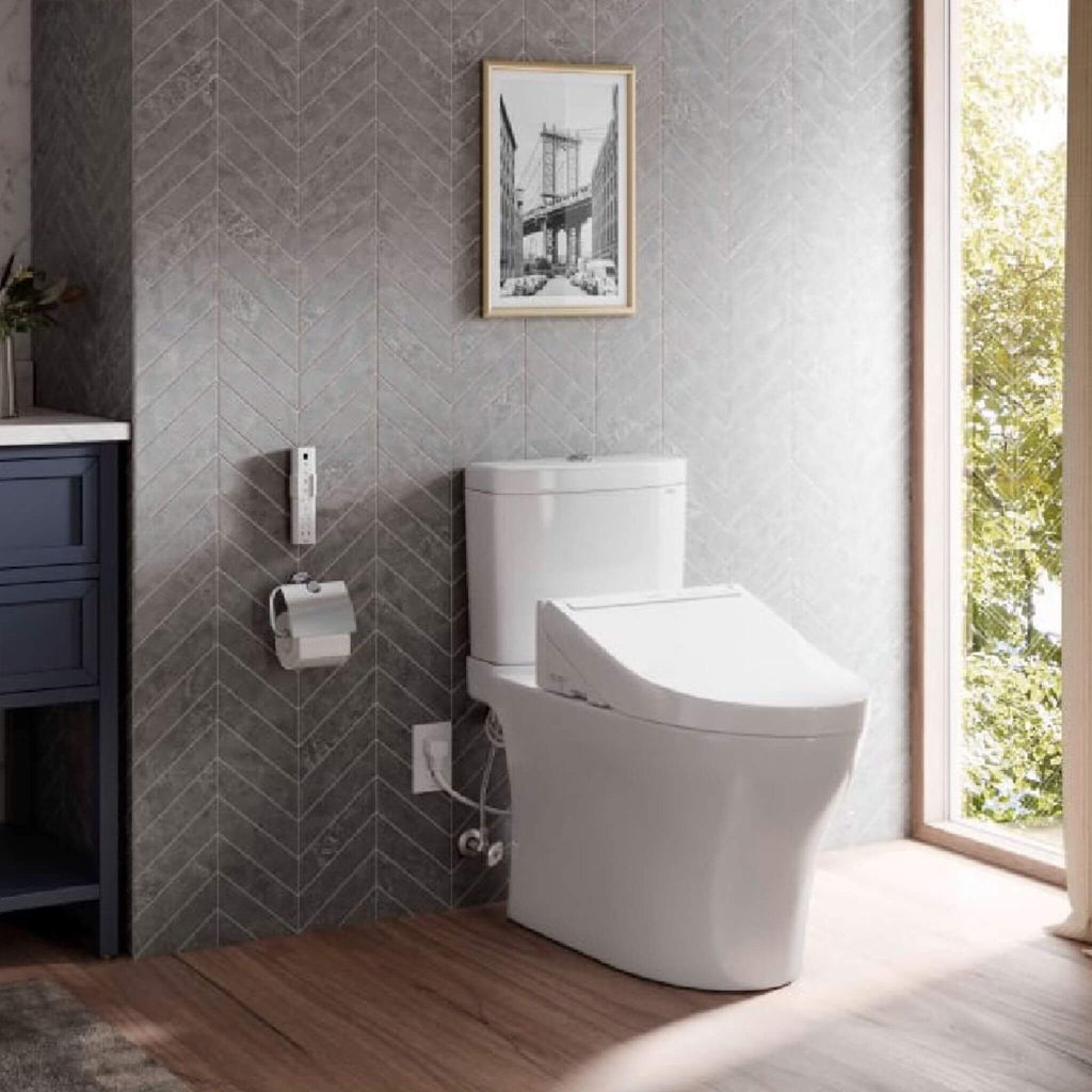 [MW4463084CEMFGN#01] TOTO Aquia IV 1.28 GPF And 0.9 GPF Universal Height Elongated Bidet Seat Toilet (SAK36542) - Saksby Wholesale - Lifestyle