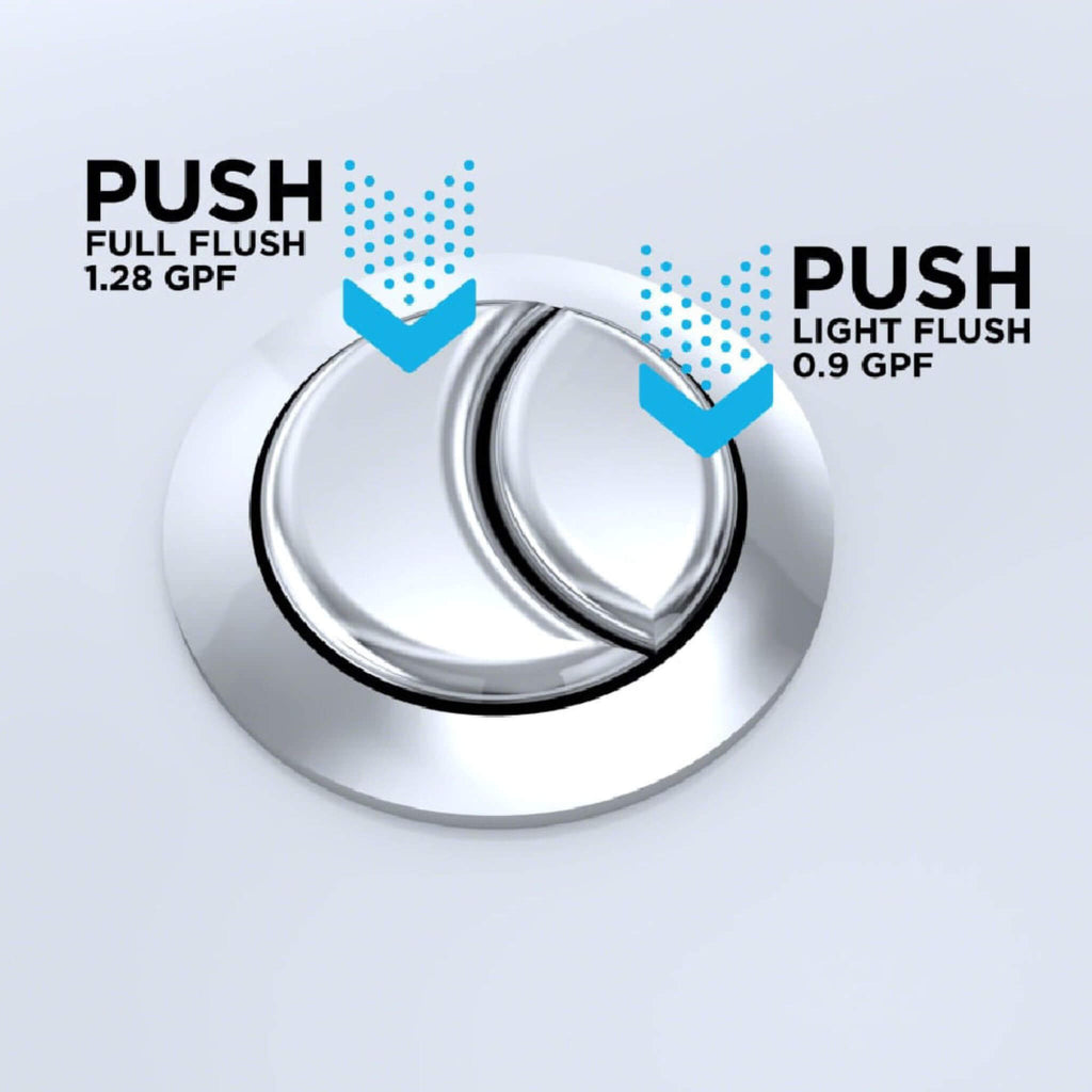[MW4464726CEMFGN#01] TOTO Aquia IV Dual Flush Elongated Universal Height Toilet With Washlet S7 Bidet Seat (SAK53982) - Saksby Wholesale - Flush Details