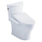 [MW4483074CEMFGN#01] TOTO Aquia IV Arc 1.28 GPF And 0.9 GPF Elongated Toilet With Washlet C2 And Left Hand Lever (SAK87231)