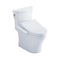 [MW4483074CEMFGN#01] TOTO Aquia IV Arc 1.28 GPF And 0.9 GPF Elongated Toilet With Washlet C2 And Left Hand Lever (SAK87231) - Saksby Wholesale - Front Right View