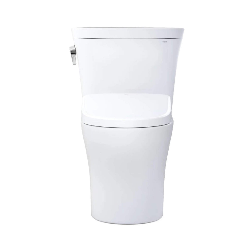 [MW4484726CEMFGN#01] TOTO Aquia IV Arc Dual Flush Universal Height Toilet With Washlet S7  Bidet Seat (SAK17483) - Saksby Wholesale - Front View