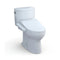 [MW4543074CEFG#01] TOTO Drake II Washlet C2 Bidet Seat With 1.28 GPF Elongated Toilet (SAK34962) - Saksby Wholesale - Front Side View
