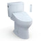 [MW4543084CEFG#01] TOTO Drake II 1.28 GPF With Washlet C5 Elongated Soft Close Bidet Toilet (SAK96315)