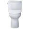 TOTO Drake II 1.28 GPF Elongated Chair Height Toilet With Washlet S7 Bidet Seat (SAK29654) - Front View