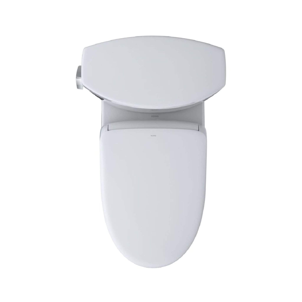 [MW4544736CEFG#01] TOTO Drake II 1.28 GPF Chair Height Toilet With S7A Tornado Flush And Night Light (SAK78957) - Saksby Wholesale - Top View
